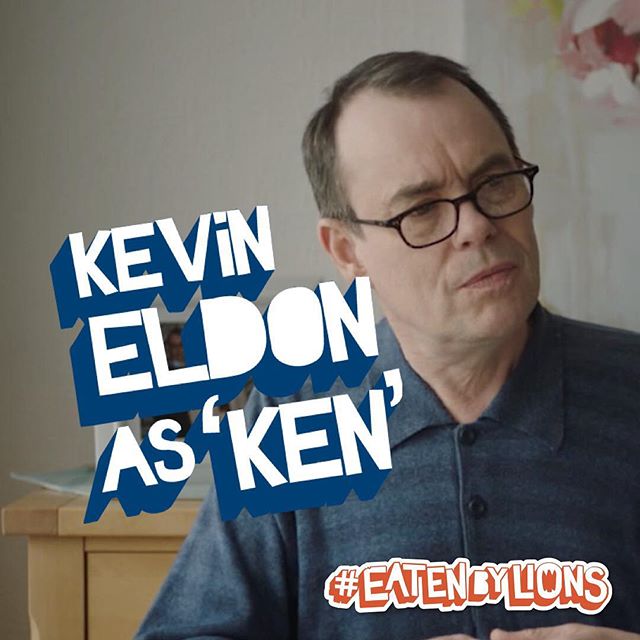 Kevin Eldon as Ken 🦁🎬 #eatenbylions